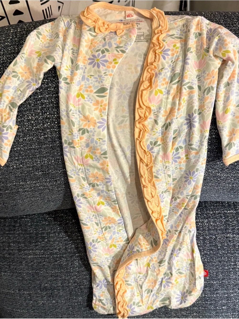 Magnetic Me Floral Long Sleeve Gown.